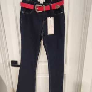 Almost Famous Bootcut Jeans Dark Wash Size 7 NWT